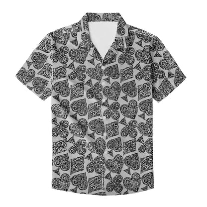 Poker Men's Casual Shirt - Luxtrini, LLC