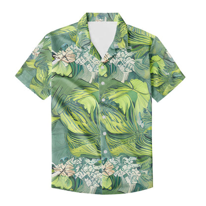 American Lotus Men's Hawaiian Shirt | Men's Aloha Shirt