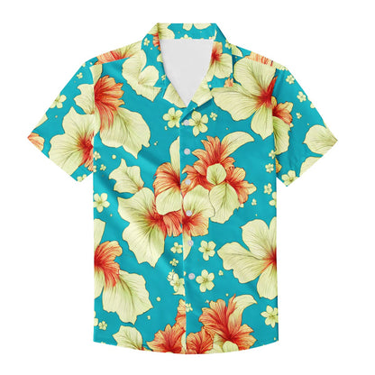 Vintage Men's Hawaiian Shirt | Men's Aloha Shirt