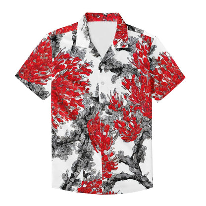 Vintage Men's Hawaiian Shirt | Men's Aloha Shirt