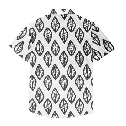 African Ethnic Mudcloth Men's Hawaiian Shirt | Men's Aloha Shirt