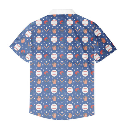 Baseball Men's Hawaiian Shirt | Men's Aloha Shirt