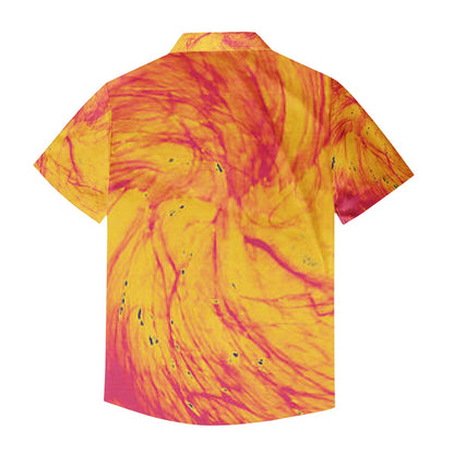 Pele’s Fire Men's Hawaiian Shirt | Men's Aloha Shirt