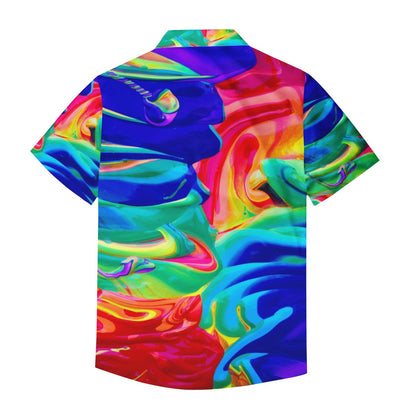 Rainbow Pride | Gay Pride | LGBTQ Pride | Men's Hawaiian Shirt | Men's Aloha Shirt