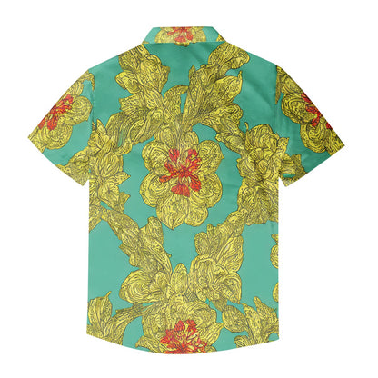 Vintage Men's Hawaiian Shirt | Men's Aloha Shirt