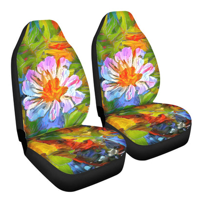 Petunia Flower Car Seat Covers - Thin version