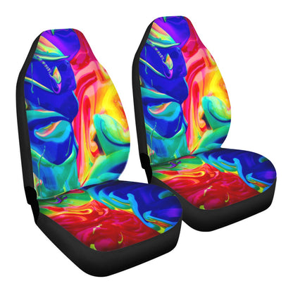 Rainbow Pride | Gay Pride | LGBTQ Pride | Confusion Car Seat Covers - Thin version