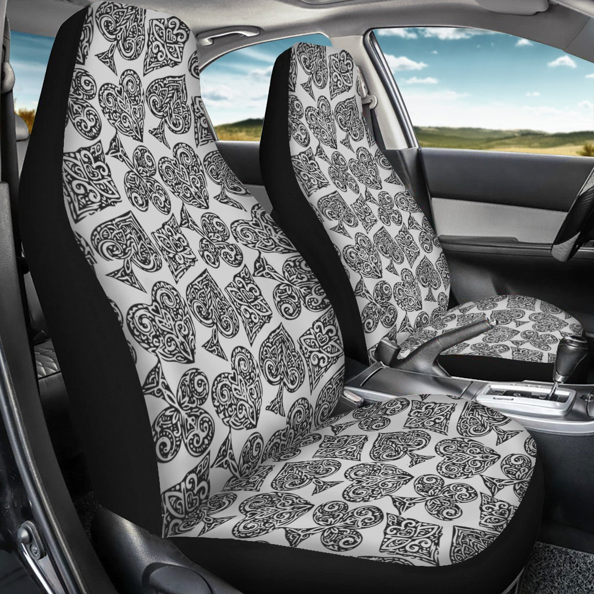 Poker Car Seat Covers - Thin version - Luxtrini, LLC