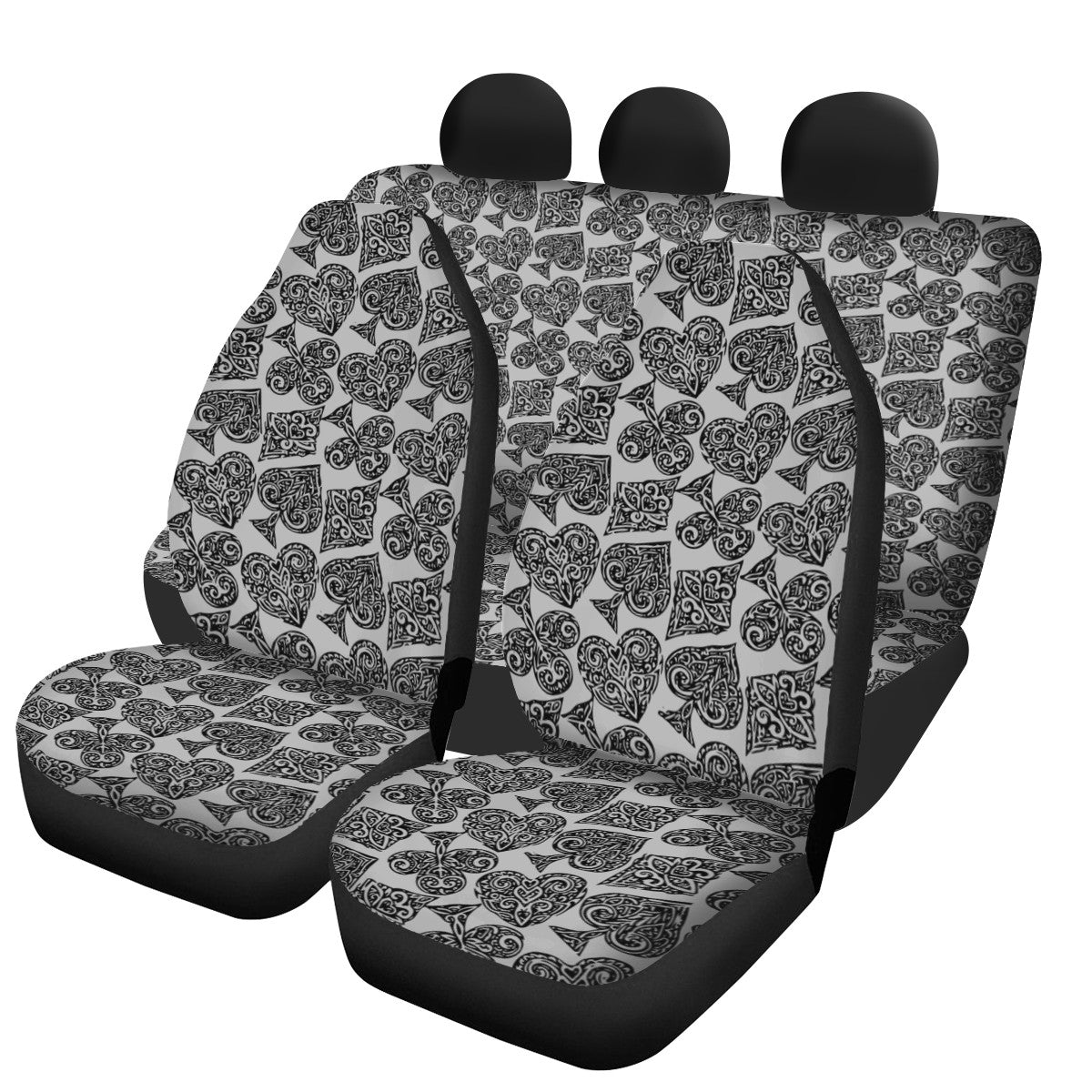 Poker Car Seat Cover Set - Luxtrini, LLC