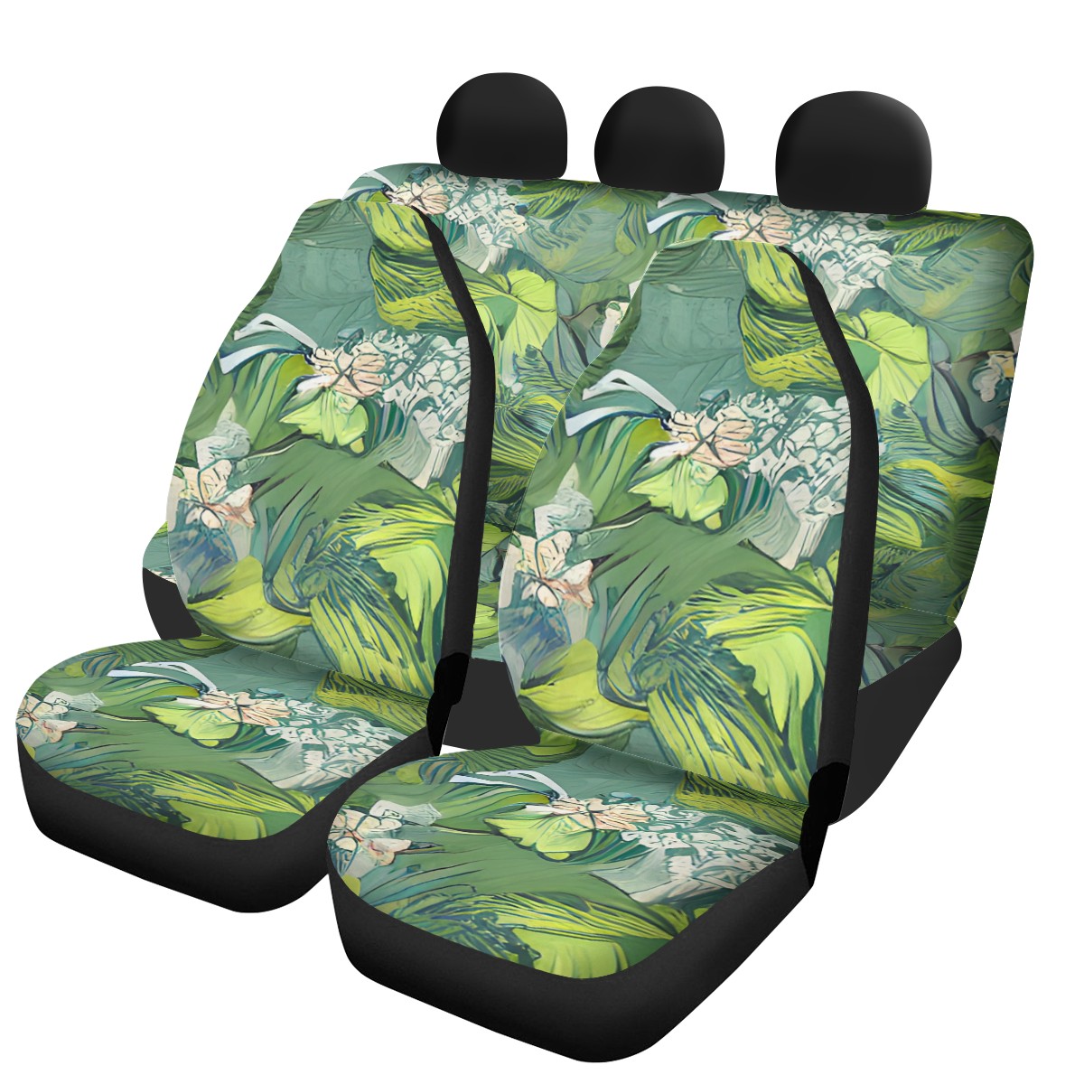 American Lotus Car Seat Cover Set - Luxtrini, LLC