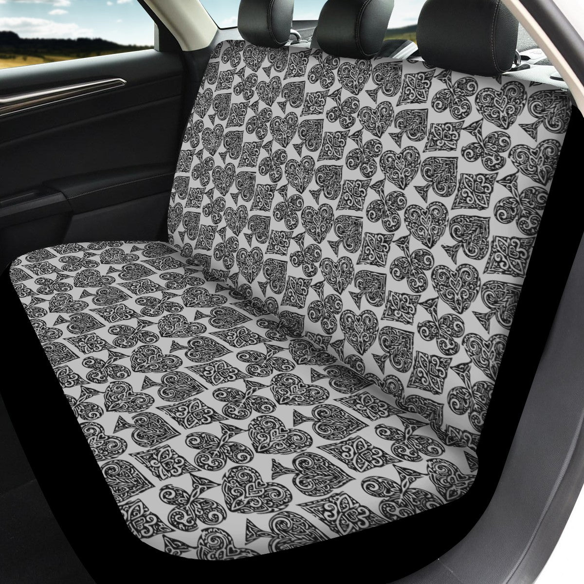 Poker Car Seat Cover Set - Luxtrini, LLC