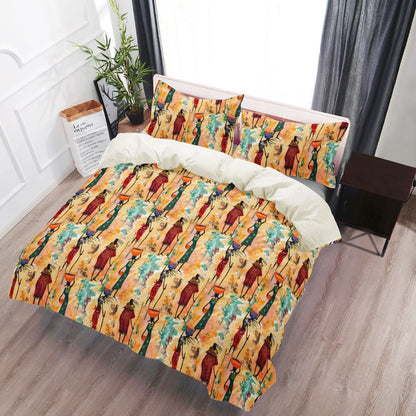 Tribal pattern Duvet Cover 3 Piece Beddings