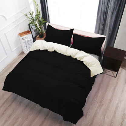 3 Pcs Beddings - Black - Luxtrini, LLC