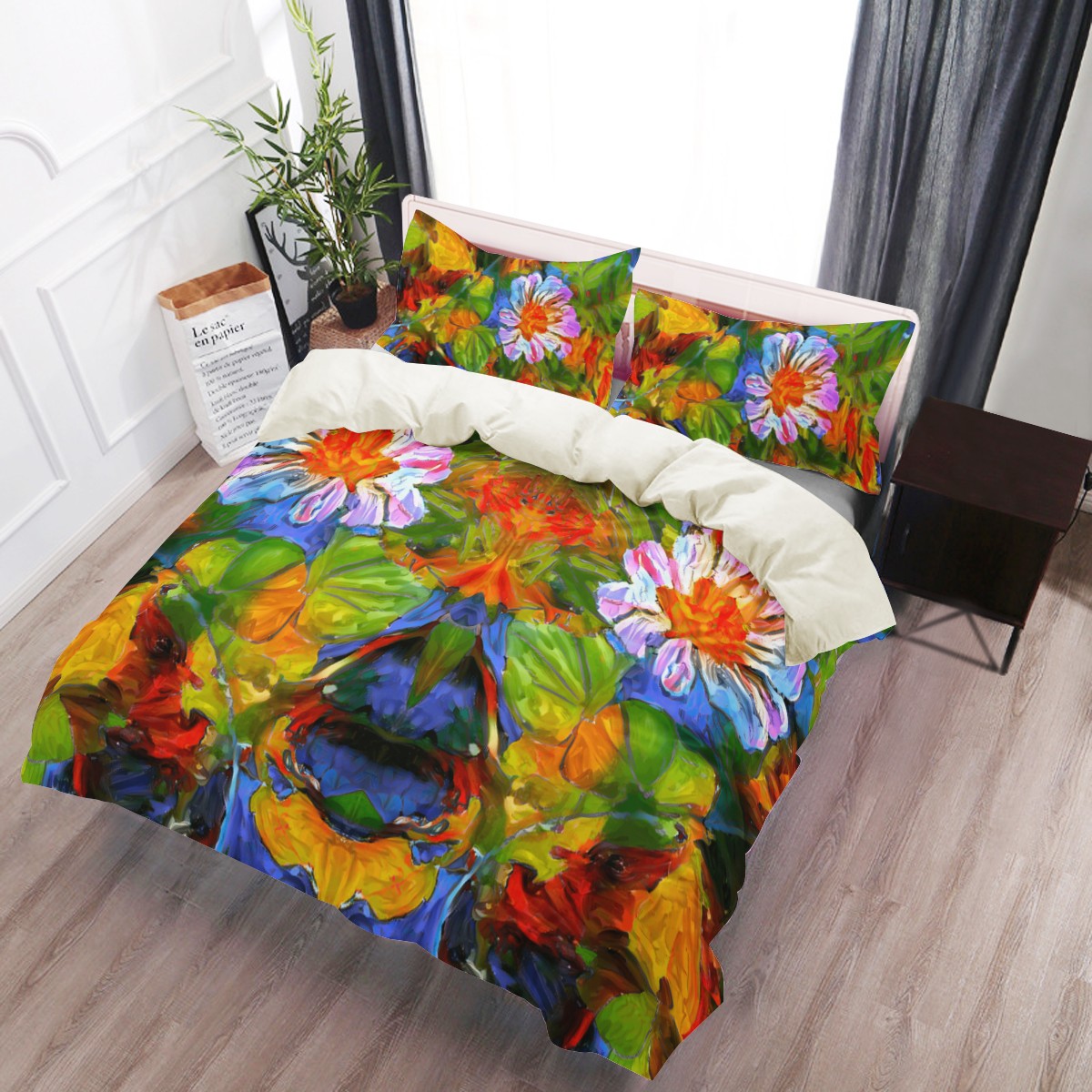 3 Pcs Beddings - Petunia Flower - Luxtrini, LLC