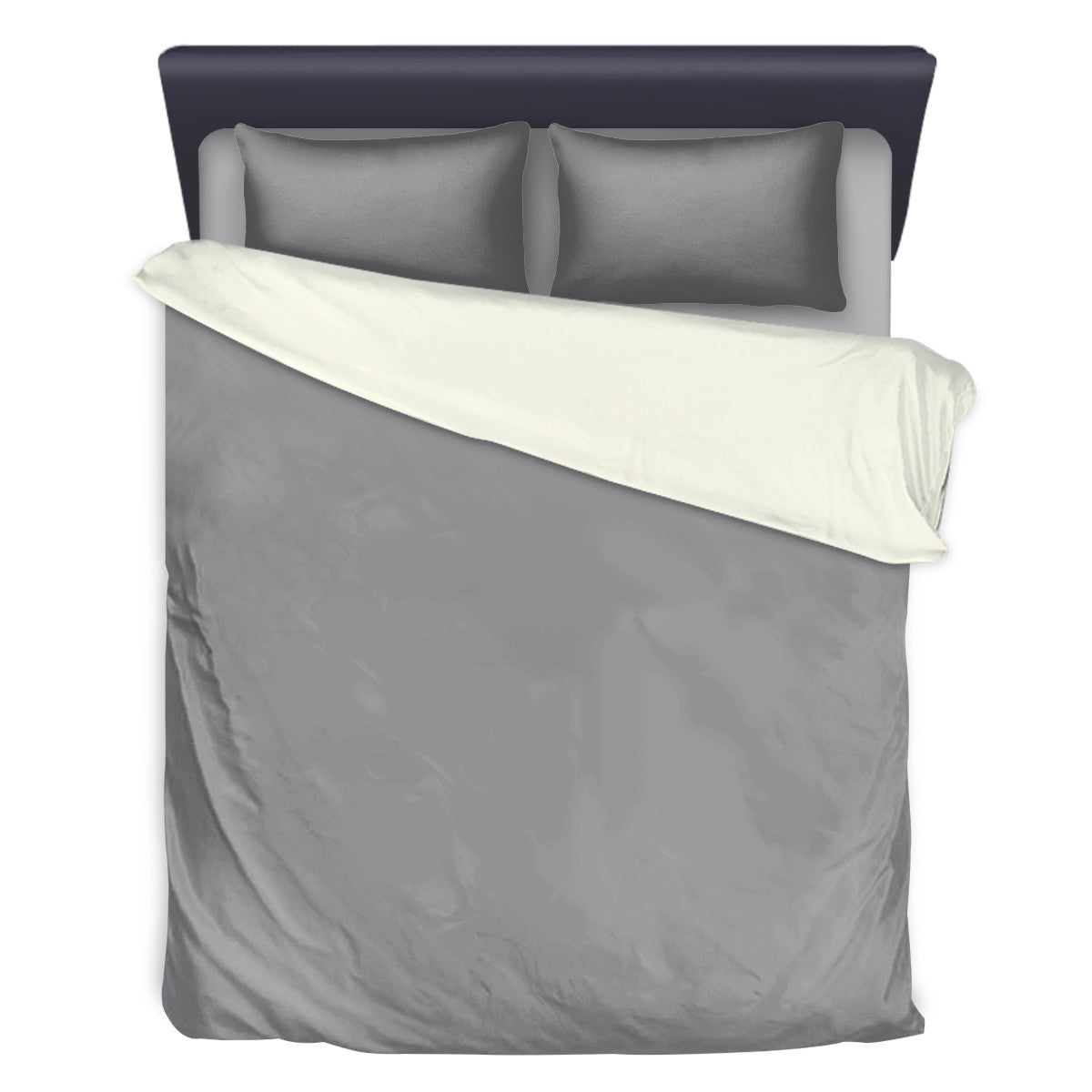 3 Pcs Beddings - Basic Gray - Luxtrini, LLC