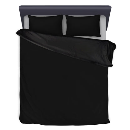 3 Pcs Beddings - Black - Luxtrini, LLC