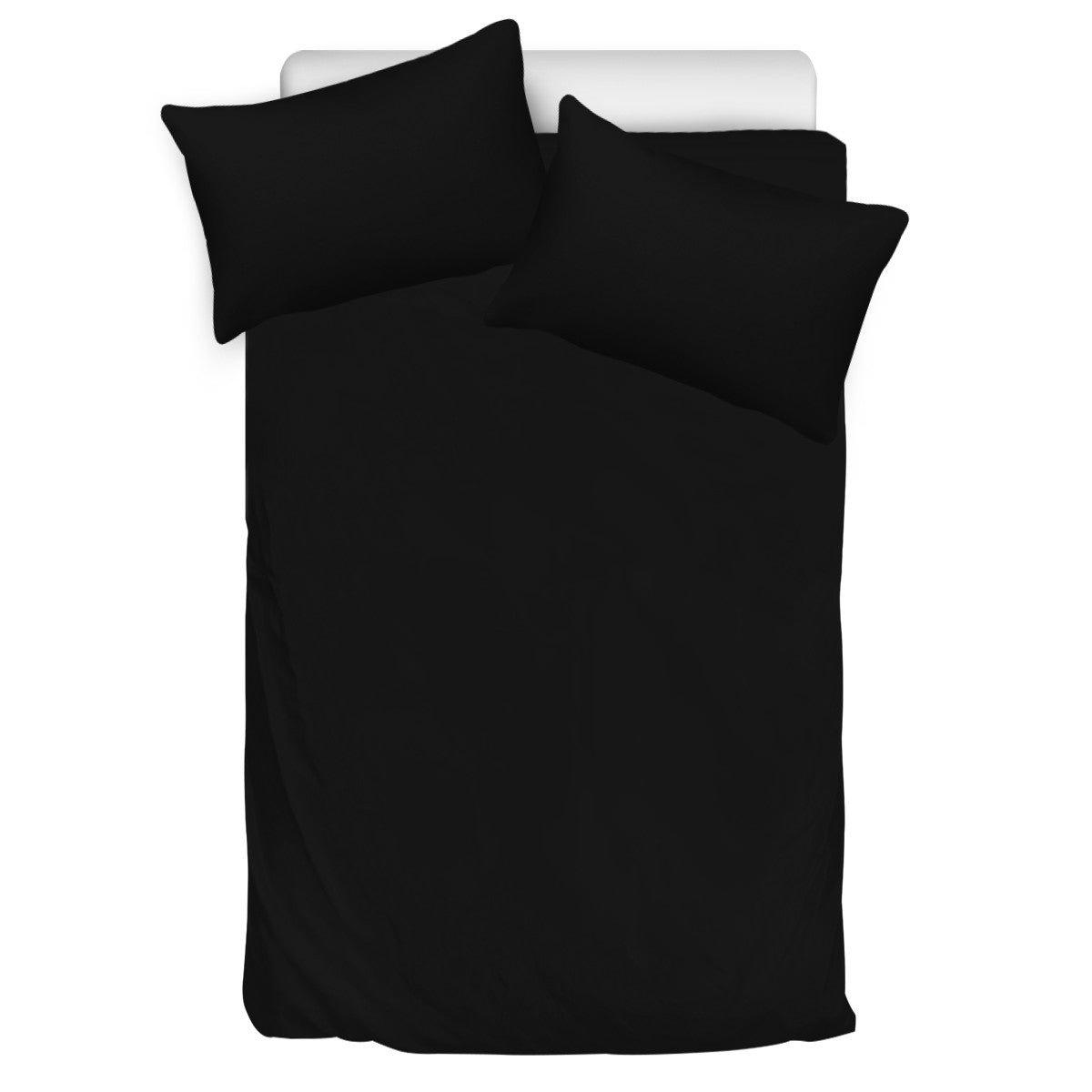 3 Pcs Beddings - Black - Luxtrini, LLC