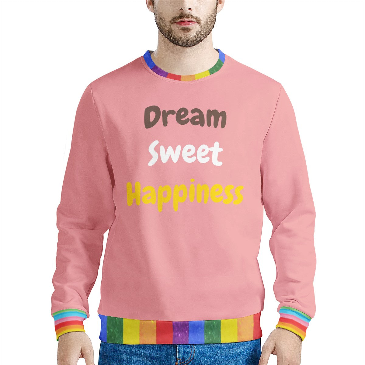 DREAM SWEET HAPPINESS Men's Sweatshirt