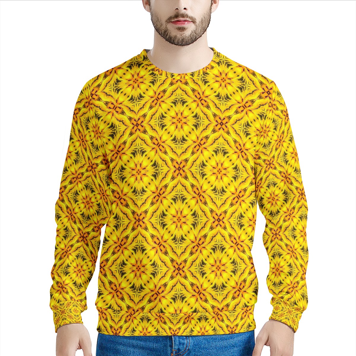 Yellow Toghu: Cameroon Men's Sweatshirt