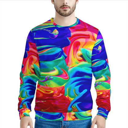 Rainbow Confusion Men's Sweatshirt