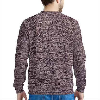 African | Ethnic | Mudcloth | Men's Sweatshirt