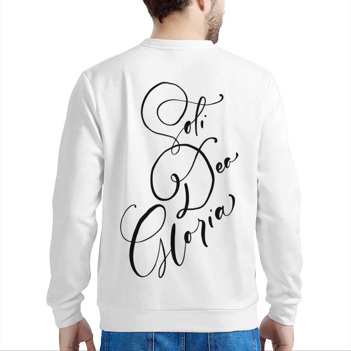 soli Deo gloria Men's Sweatshirt