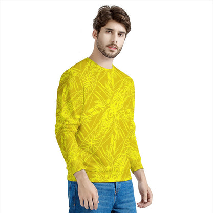 Yellow Fern Men's Sweatshirt