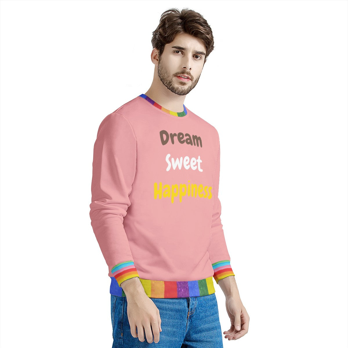 DREAM SWEET HAPPINESS Men's Sweatshirt