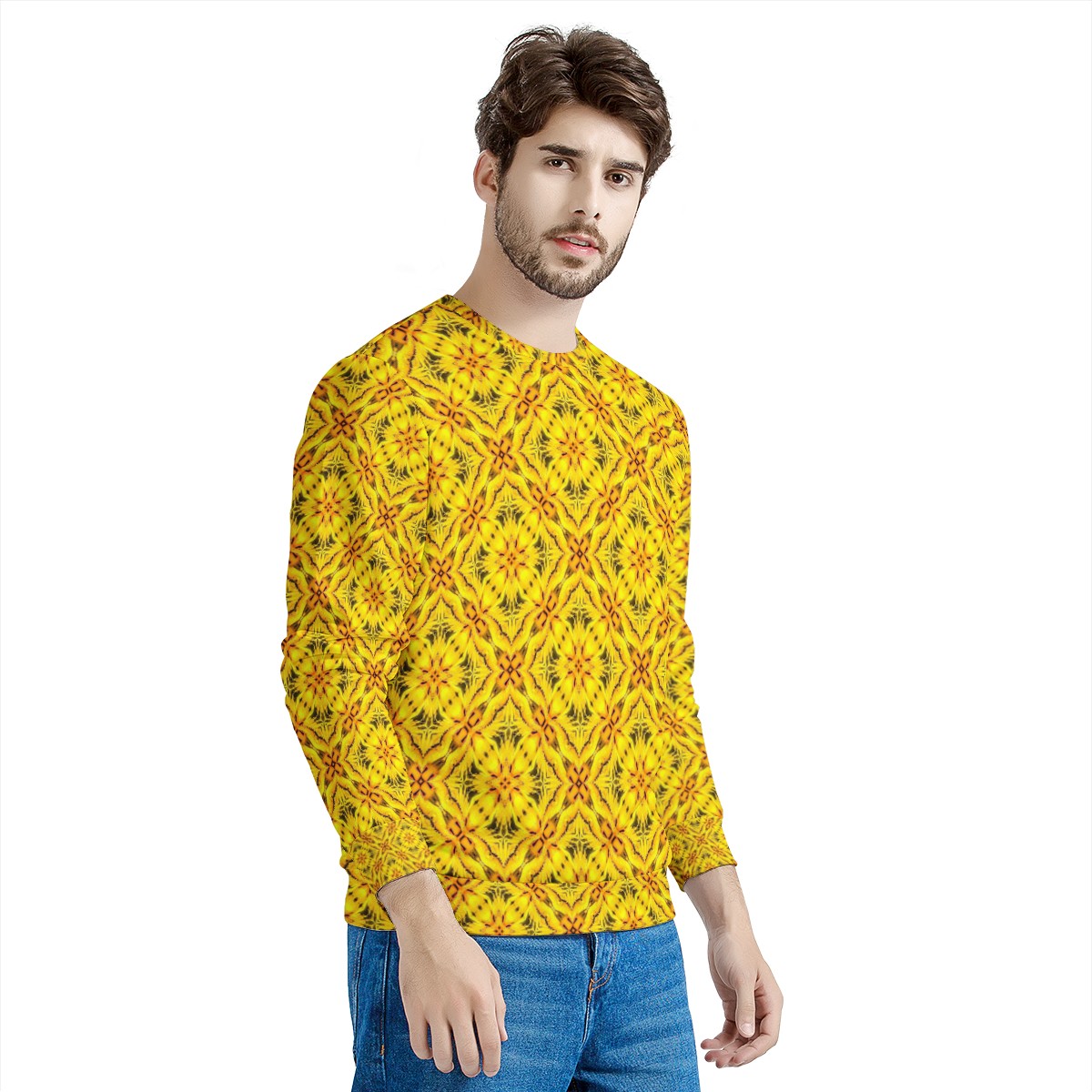 Yellow Toghu: Cameroon Men's Sweatshirt