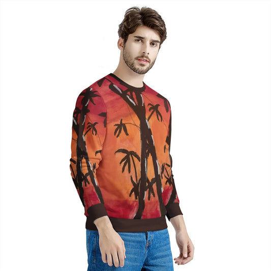 Bamboo at Sunset Men's Sweatshirt