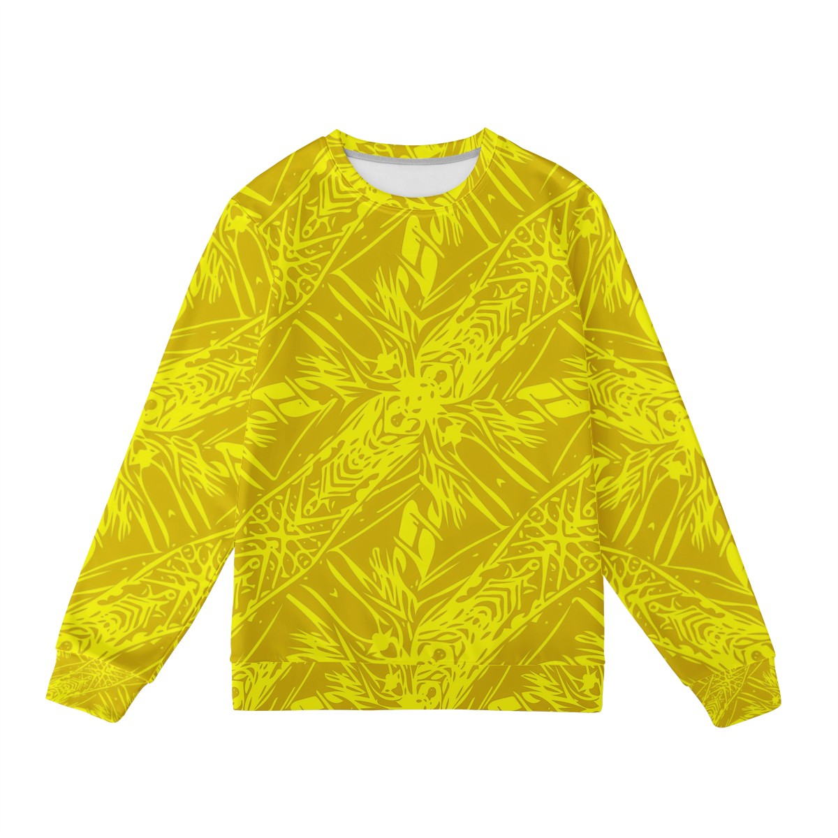 Yellow Fern Men's Sweatshirt