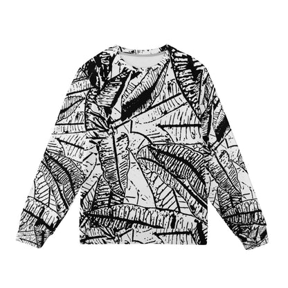 Black and White Croton Men's Sweatshirt