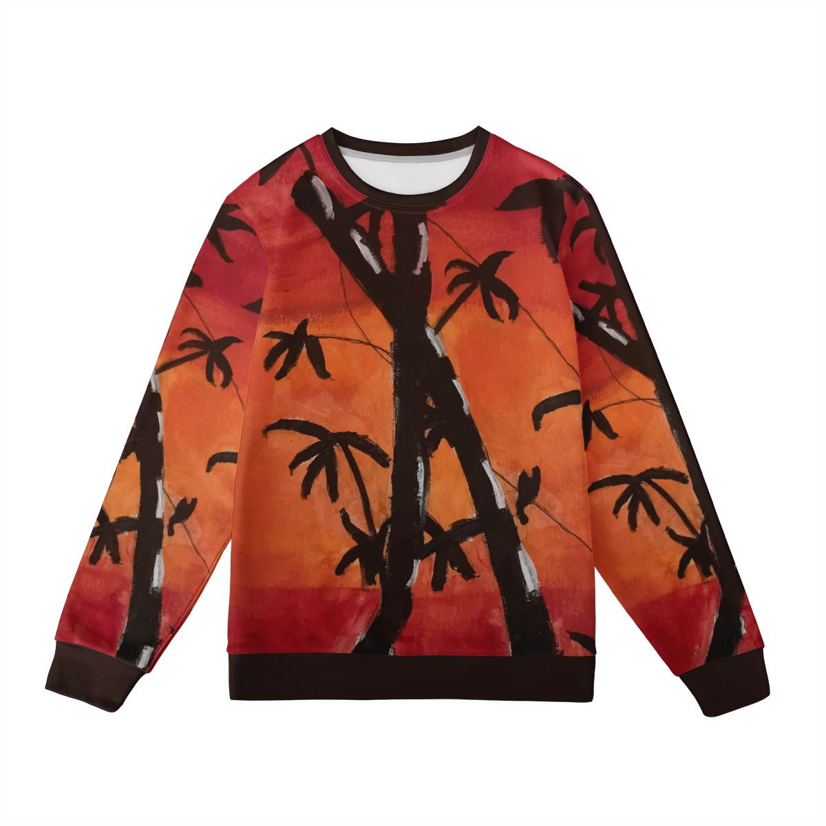 Bamboo at Sunset Men's Sweatshirt