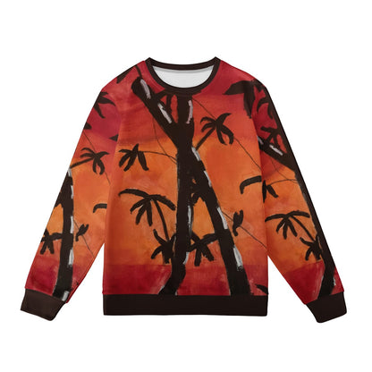 Bamboo at Sunset Men's Sweatshirt