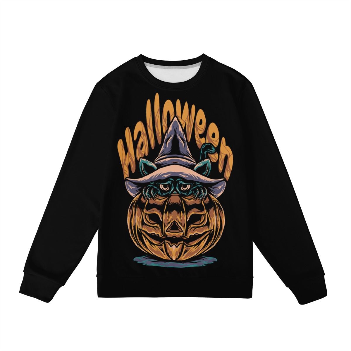 Halloween 2022 Men's All Over Print Sweatshirt - Luxtrini, LLC