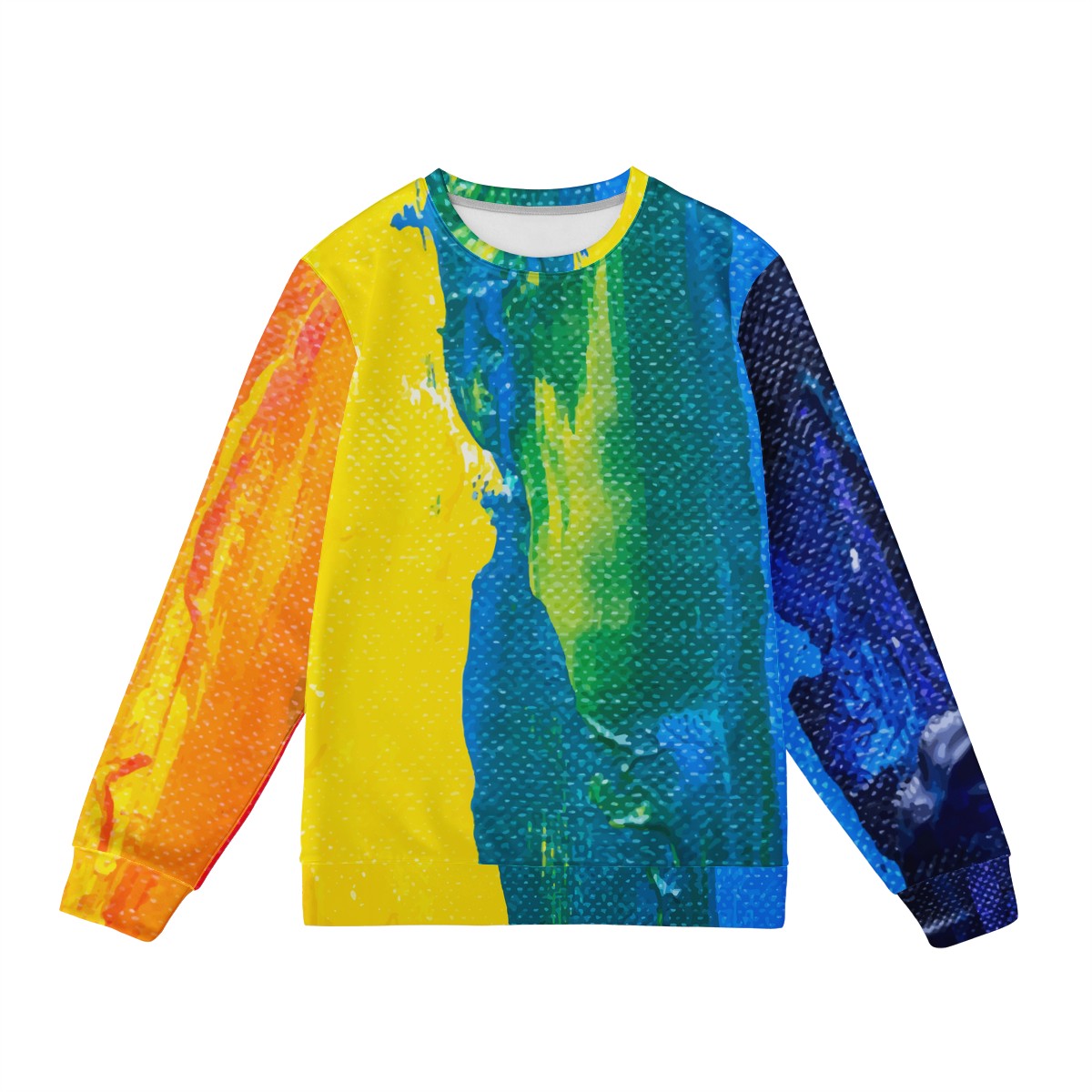 Rainbow Painting Men's Sweatshirt