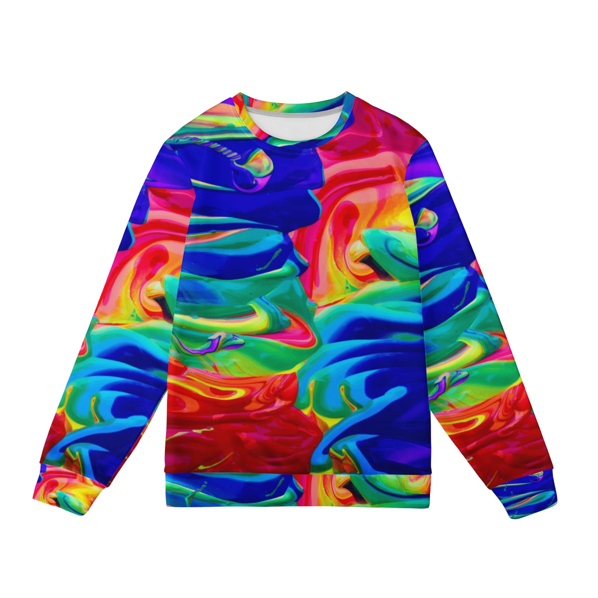 Rainbow Confusion Men's Sweatshirt