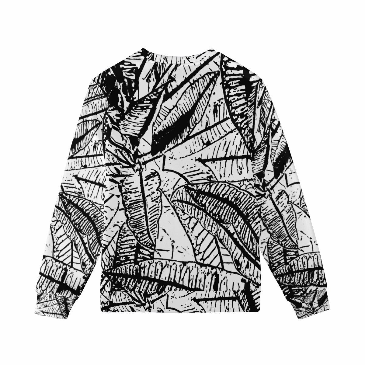 Black and White Croton Men's Sweatshirt