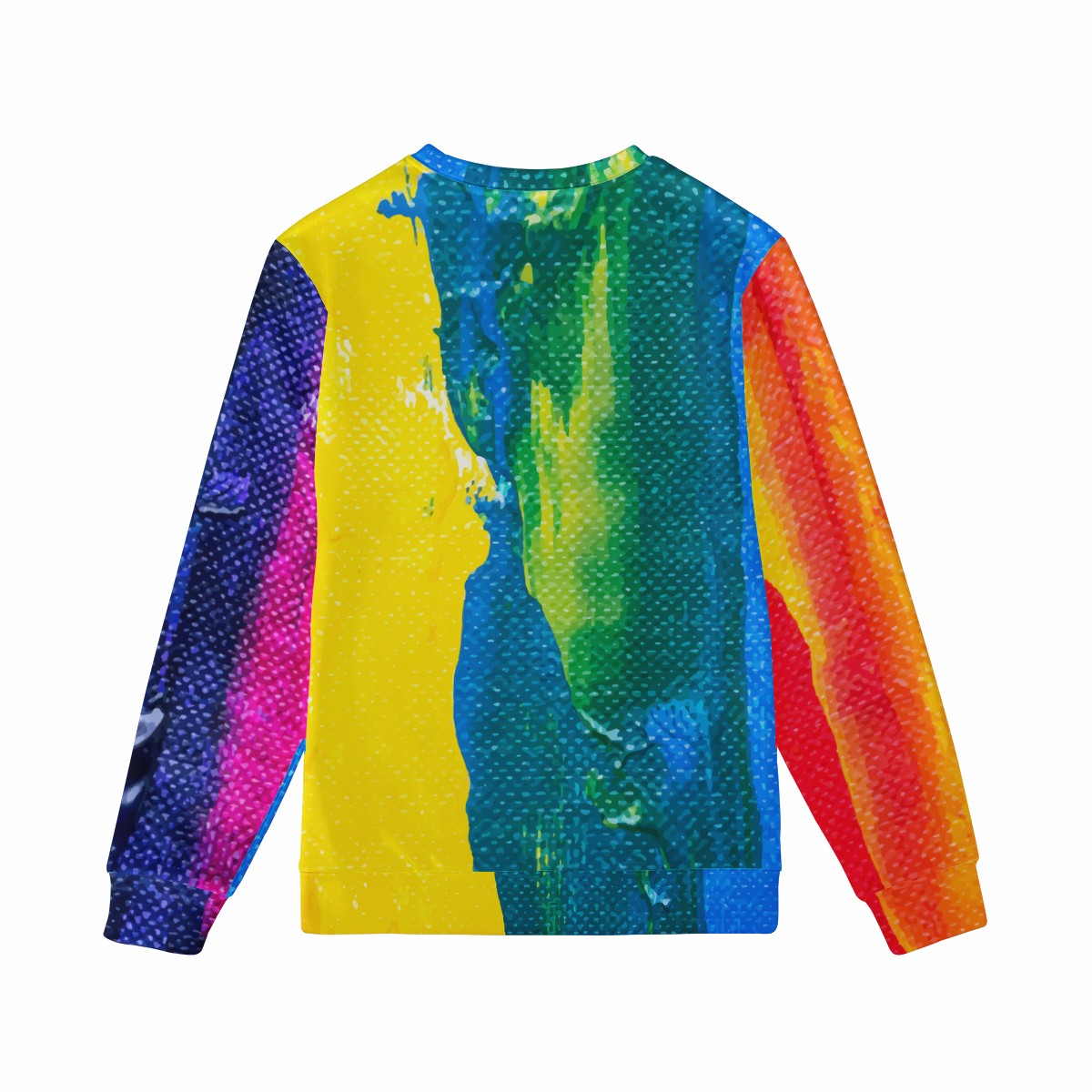 Rainbow Painting Men's Sweatshirt