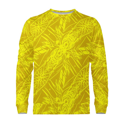 Yellow Fern Men's Sweatshirt