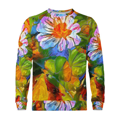 Petunia Flower Men's Sweatshirt