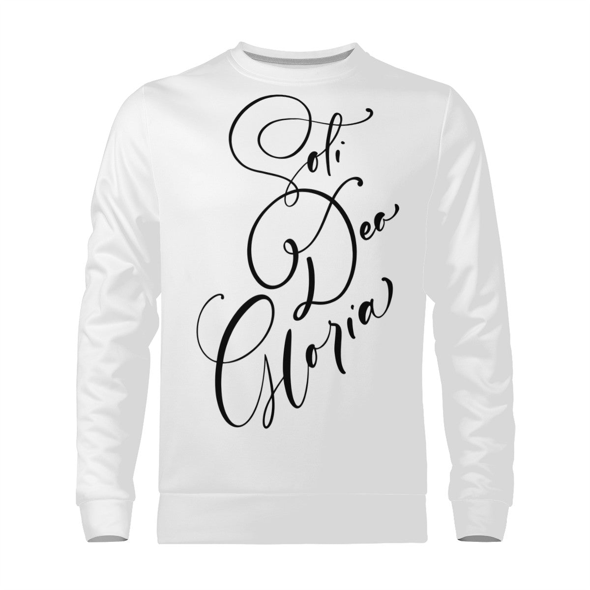 soli Deo gloria Men's Sweatshirt