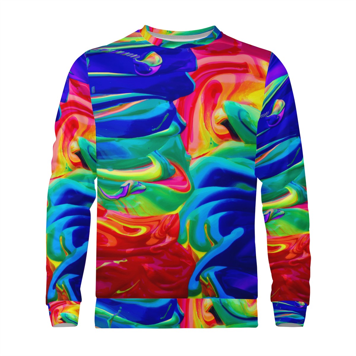 Rainbow Confusion Men's Sweatshirt