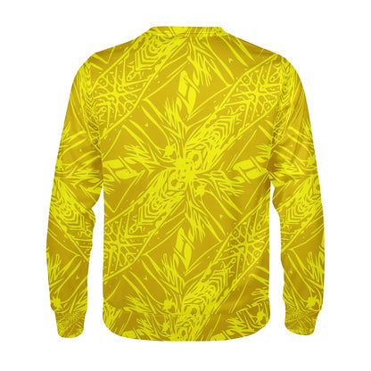 Yellow Fern Men's Sweatshirt