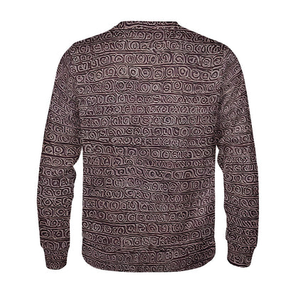 African | Ethnic | Mudcloth | Men's Sweatshirt