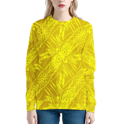 Yellow Fern Women's Sweatshirt