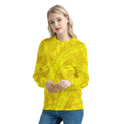 Yellow Fern Women's Sweatshirt