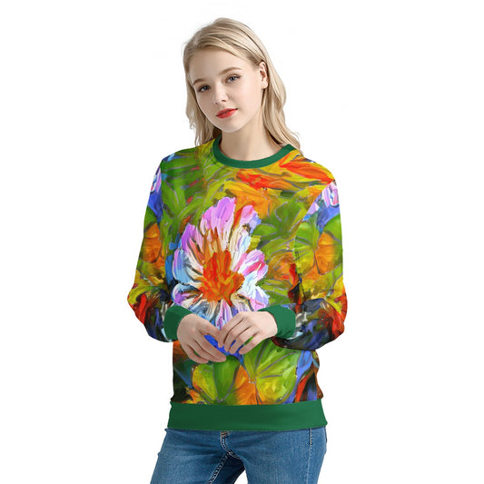 Petunia Flower Women's Sweatshirt