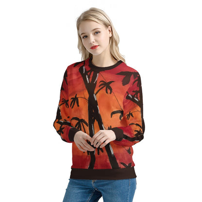 Bamboo at Sunset Women's Sweatshirt