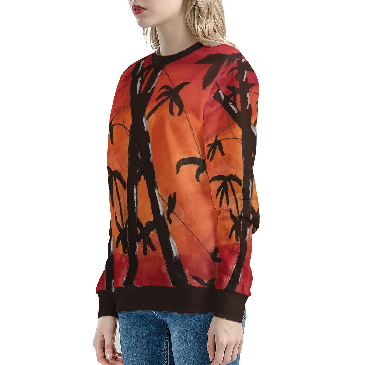 Bamboo at Sunset Women's Sweatshirt